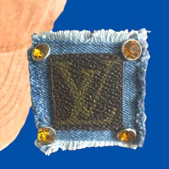 Upcycled ball cap hat NEW - Picture 3 of 3